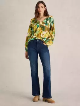 Джинсы White Stuff Harriet Bootcut, цвет mid/denim