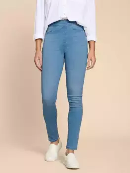 Джинсы White Stuff Janey Jeggings, цвет light/denim