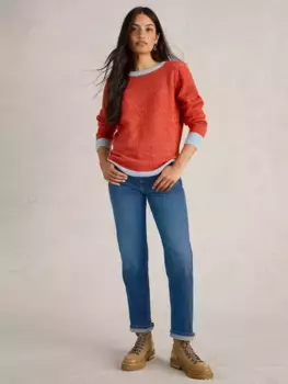 Джинсы White Stuff Taylor Straight, цвет mid blue