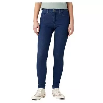Джинсы Wrangler 112342897 Skinny Fit, синий