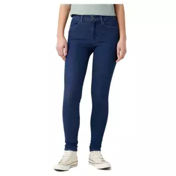 Джинсы Wrangler 112342897 Skinny Fit, синий