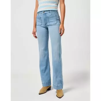 Джинсы Wrangler 112351048 Flare, синий