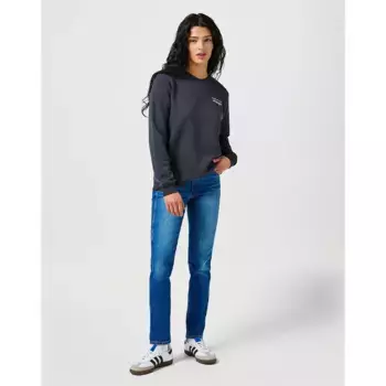 Джинсы Wrangler 112356405 Piper, серый