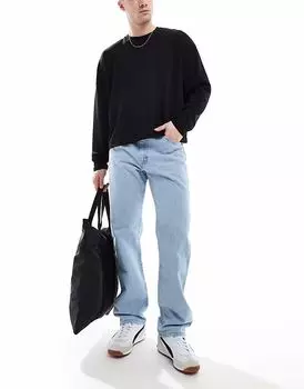 Джинсы Wrangler 13MWZ original cowboy прямого кроя, выбеленные