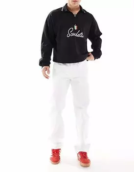 Джинсы Wrangler 13MWZ original cowboy прямого кроя белого цвета