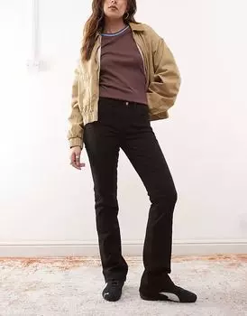 Джинсы Wrangler bootcut черного цвета