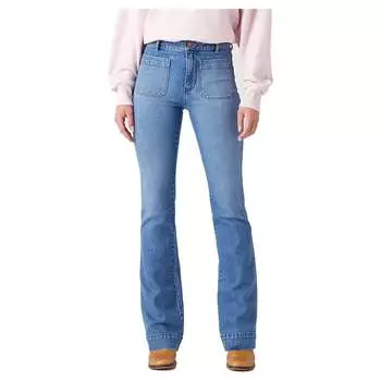 Джинсы Wrangler Flare, синий