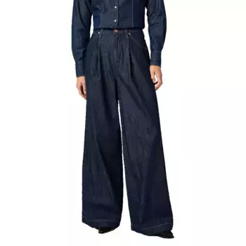 Джинсы Wrangler Pleated Trouser, синий