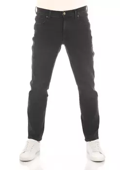 Джинсы Wrangler Texas Slim Stretch slim, черный