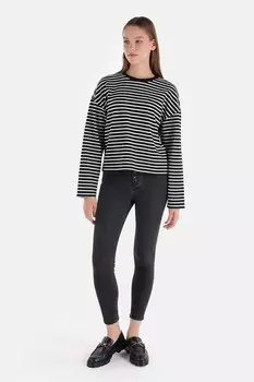 Джинсы выше щиколотки с 5 карманами Colin'S, серый