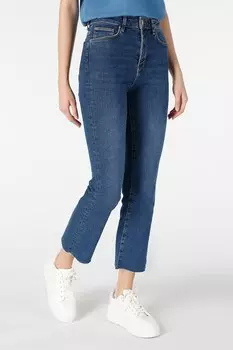 Джинсы выше щиколотки с необработанным краем Colin'S, синий