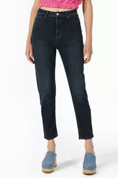 Джинсы выше щиколотки с зауженными штанинами Colin'S, черный