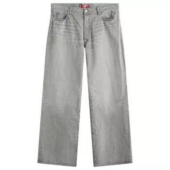 Джинсы X Levis прямого покроя Junya Watanabe Man, серый