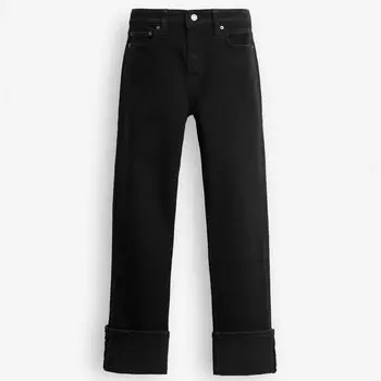 Джинсы Zara by Carlyne Cerf Slim Mid-waist, черный