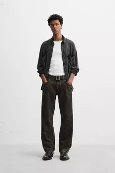 Джинсы ZARA, черный