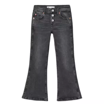 Джинсы Zara Kids Flared Jeans With Buttons, черный