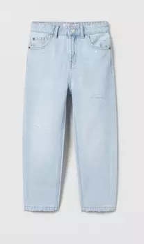Джинсы Zara Mom Fit, голубой