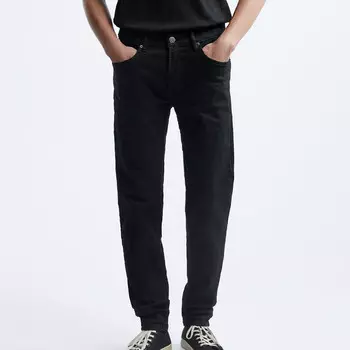 Джинсы Zara Slim Fit, черный