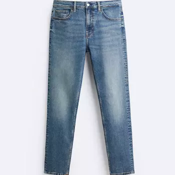 Джинсы Zara Slim Fit, синий