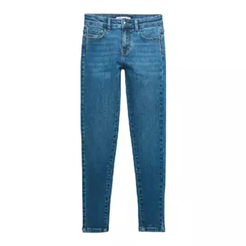 Джинсы Zara Z1975 Mid Rise Skinny, синий