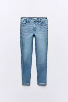 Джинсы Zara Z1975 Skinny Basic, светло-синий