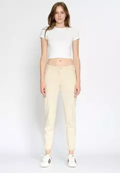 Джинсы зауженного кроя AMELIE-POWER Gang, бежевый