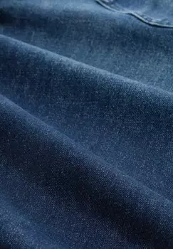 Джинсы зауженного кроя BARREL LEG TOM TAILOR, темно-синий деним