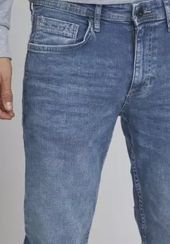 Джинсы зауженного кроя Bhjet Fit Blend, деним среднего синего цвета