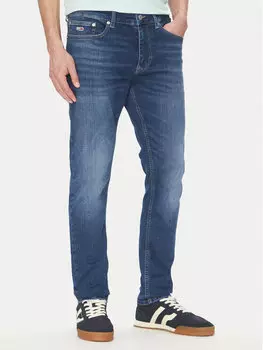 Джинсы зауженного кроя DM0DM21032 Tommy Jeans, синий