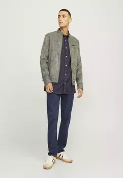 Джинсы зауженного кроя JJIMIKE JJORIGINAL Jack & Jones, синий деним