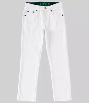 Джинсы зауженного кроя Levi's Big Boys 8-20 511 Eco Performance, белый