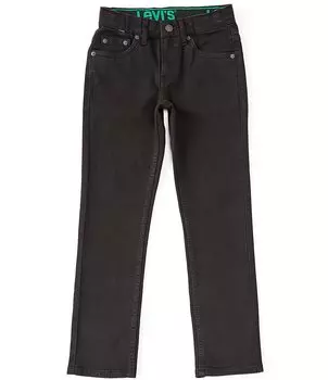 Джинсы зауженного кроя Levi's Big Boys 8-20 511 Eco Performance, черный