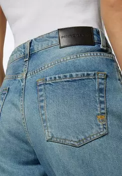 Джинсы зауженного кроя MADDIE MOM Pinko, деним