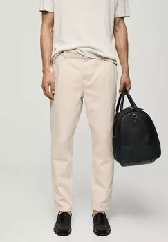 Джинсы зауженного кроя Mango, кремовый