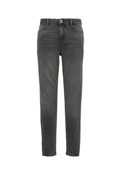 Джинсы зауженного кроя MIT SCHMUCKDETAILS comma, серый