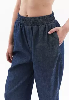 Джинсы зауженного кроя OXXO, синий деним