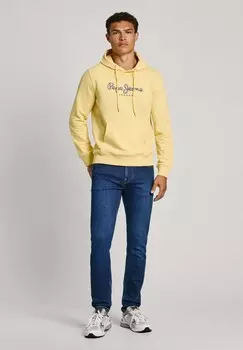 Джинсы зауженного кроя Pepe Jeans, синий деним