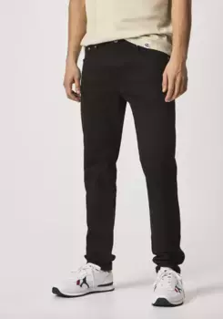 Джинсы зауженного кроя Pepe Jeans "STANLEY", черный