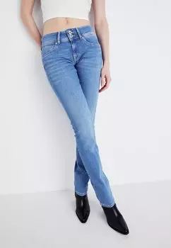 Джинсы зауженного кроя Pepe Jeans, светло-голубой деним