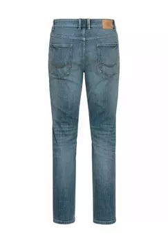 Джинсы зауженного кроя REGULAR 5-POCKET FLEXXX camel active, синий деним