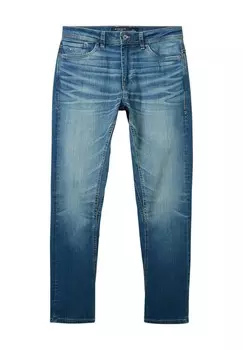 Джинсы зауженного кроя REGULAR TAPERED TOM TAILOR, синий