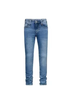 Джинсы зауженного кроя Retour Jeans, цвет medium blue denim