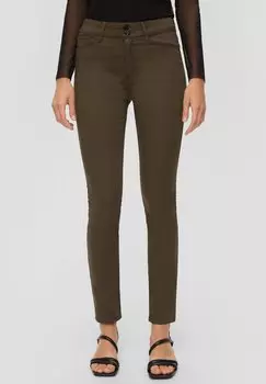 Джинсы зауженного кроя s.Oliver BLACK LABEL, цвет olivgrn