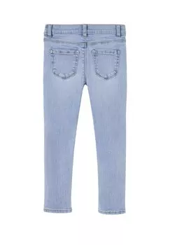 Джинсы зауженного кроя Vertbaudet, синий