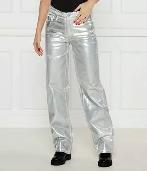 Джинсы женские Armani Exchange облегающего кроя, серебряный