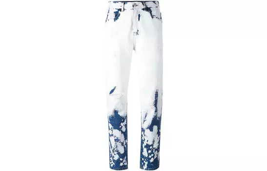 Джинсы женские белые Gucci