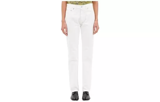 Джинсы женские белые Maison Margiela