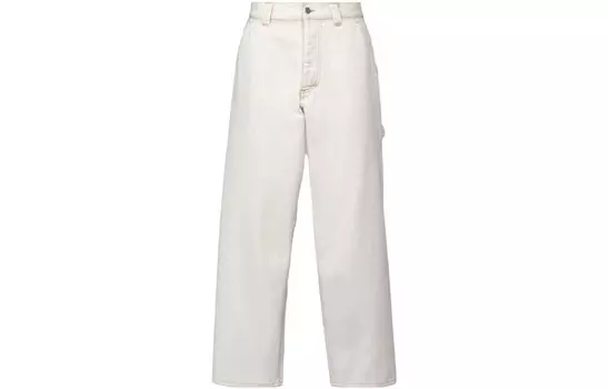 Джинсы женские белые Maison Margiela