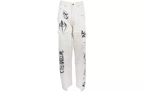 Джинсы женские белые Vetements