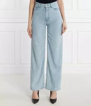 Джинсы женские Boss Orange свободного кроя, голубой